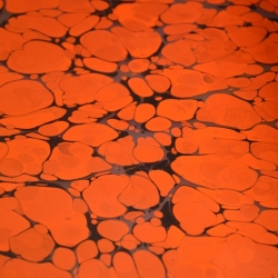 Ebru gamtiniai marmuravimo dažai - oranžinė