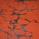 Ebru gamtiniai marmuravimo dažai - raudona oksido
