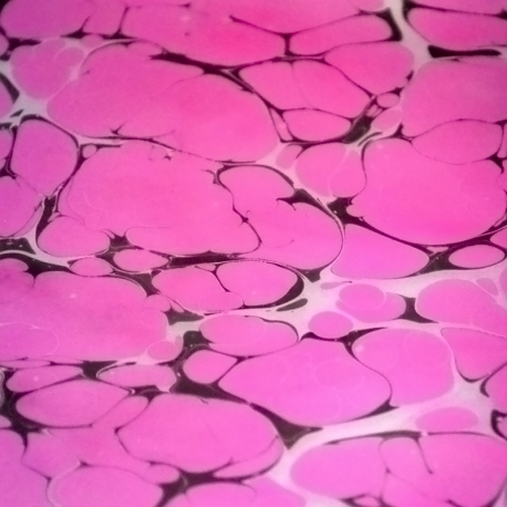 Ebru gamtiniai marmuravimo dažai - magenta
